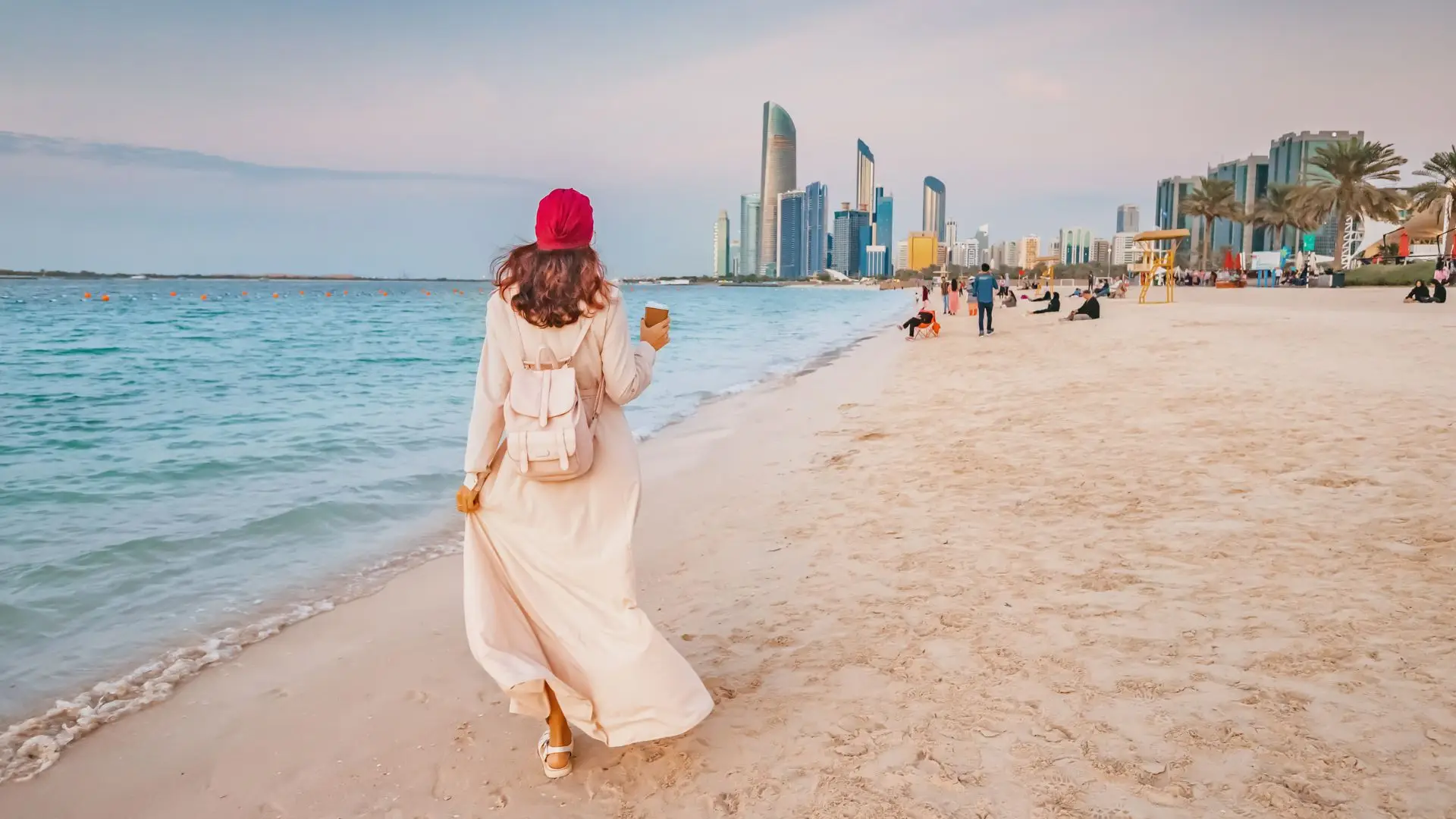 Vue panoramique de Jumeirah Beach Residence à Dubaï.