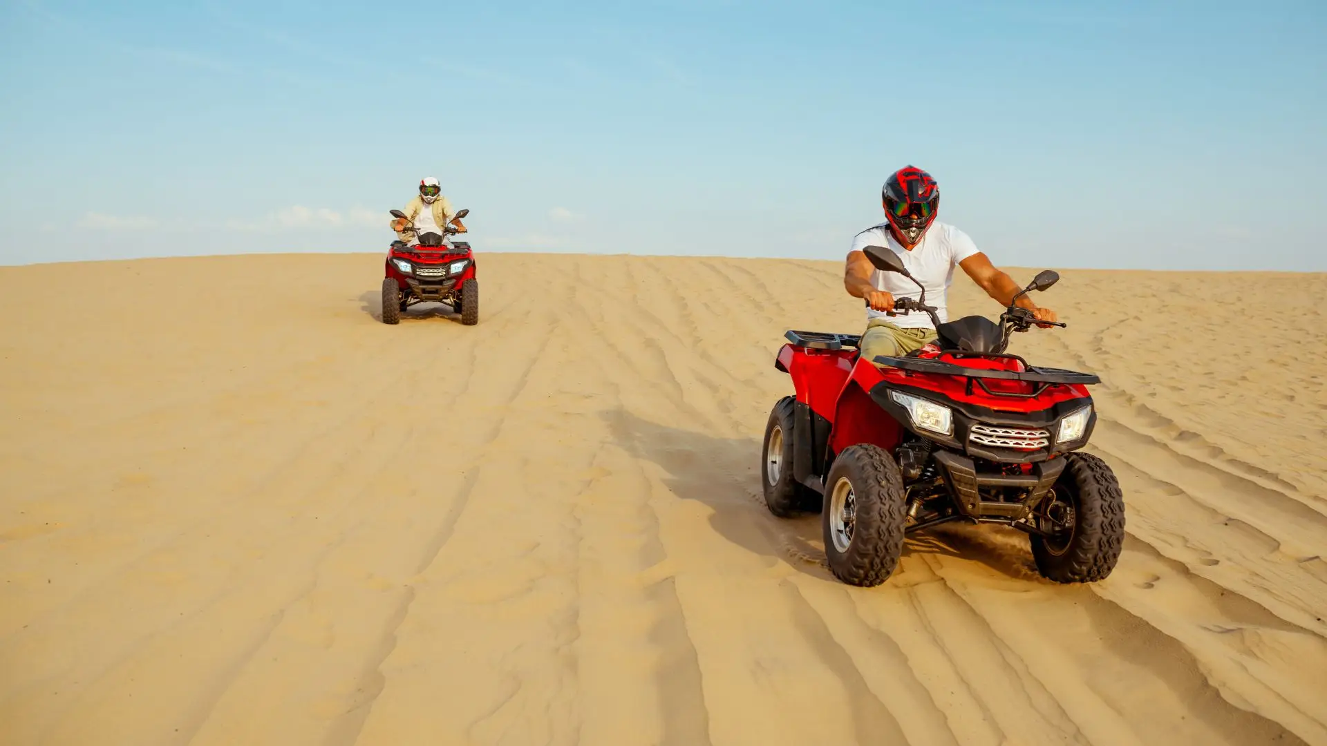 Quad Desert Dubai - Aventure dans les dunes rouges